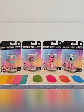 Monster High Cake Toppers Micro Figures